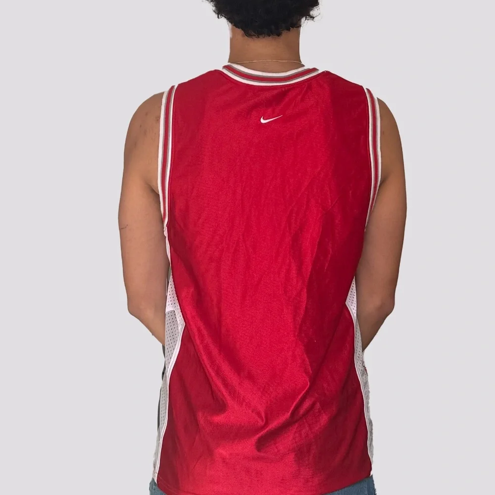 Nike Vintage Red NBA Basketball Jersey - Men’s XL - Picture 3 of 6